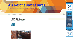 Desktop Screenshot of airrescuemechanical.com